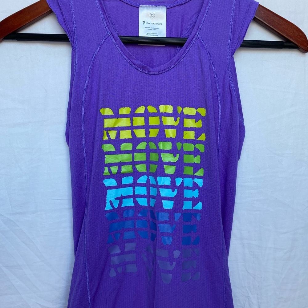 Purple ivivva tank
